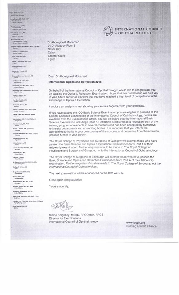 Libyan International Medical University congratulate its graduate student on receiving the English Fellowship Certificate